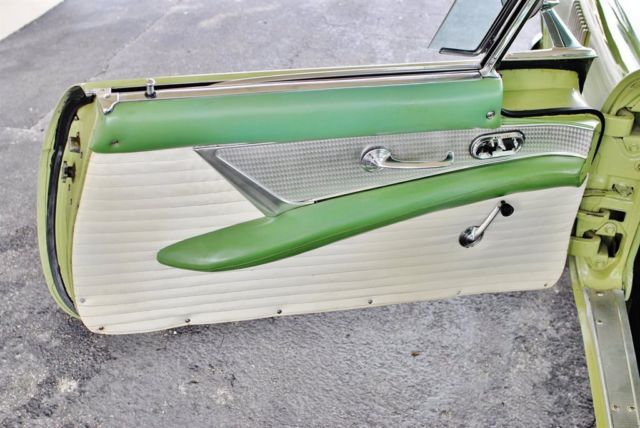1956 Ford Thunderbird Convertible 312 V8 PS PB Rare Sage Green 1 of 625! - photo 6