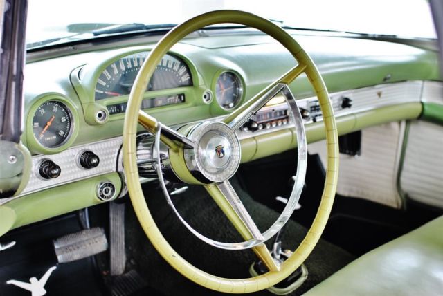 1956 Ford Thunderbird Convertible 312 V8 PS PB Rare Sage Green 1 of 625! - photo 7