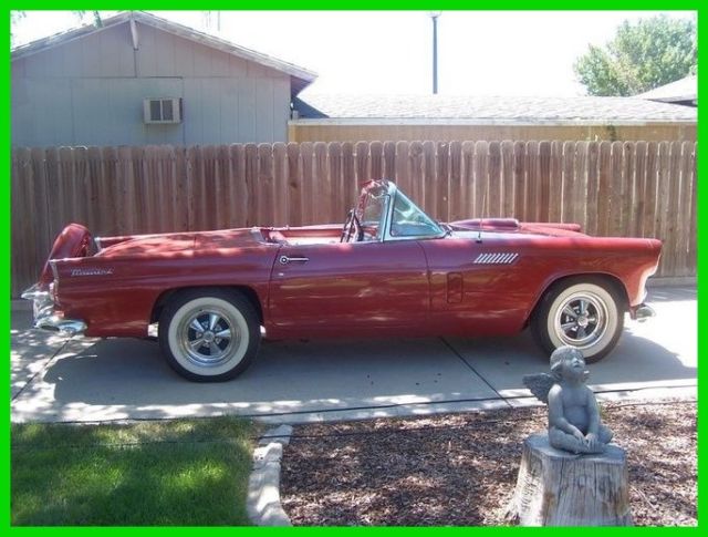 1956 Ford Thunderbird Convertible, 351 Windsor V8, Automatic Trans, One Owner 1956 Ford Thunderbird Hard-top Soft-Top, One Owner