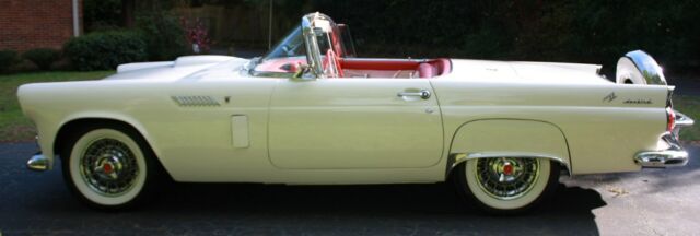 1956 Ford Thunderbird Convertible Classic Condition Restored 3-Spd 1956 Ford Thunderbird