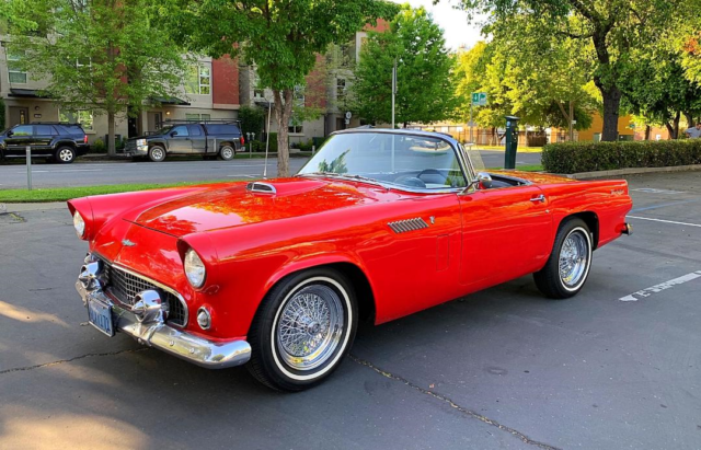 1956 Ford Thunderbird Convertible w/ Hardtop, Automatic, Great Condition !!! 1956 Ford Thunderbird