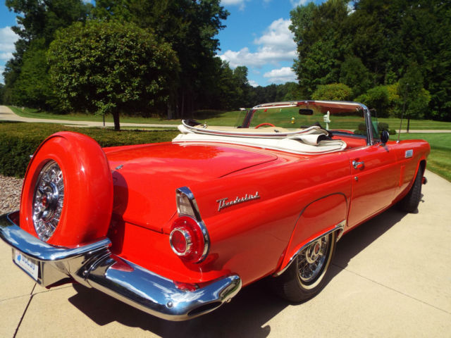 1956 Ford Thunderbird 2 Door Convertible with Soft Top (no hardtop) - photo 8