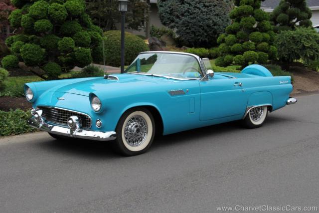 1956 Ford Thunderbird - Peacock Blue/White. EXCELLENT! See VIDEO 1956 Ford Thunderbird - Peacock Blue/White. EXCELLENT! See VIDEO