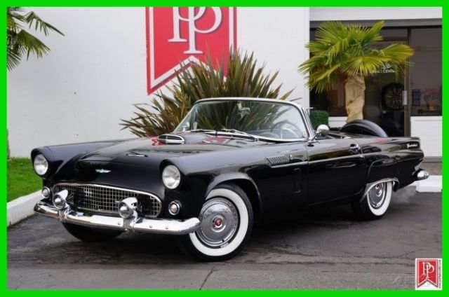 1956 Ford Thunderbird roadster, rare 3-speed Manual, award winner 1956 Ford Thunderbird Convertible