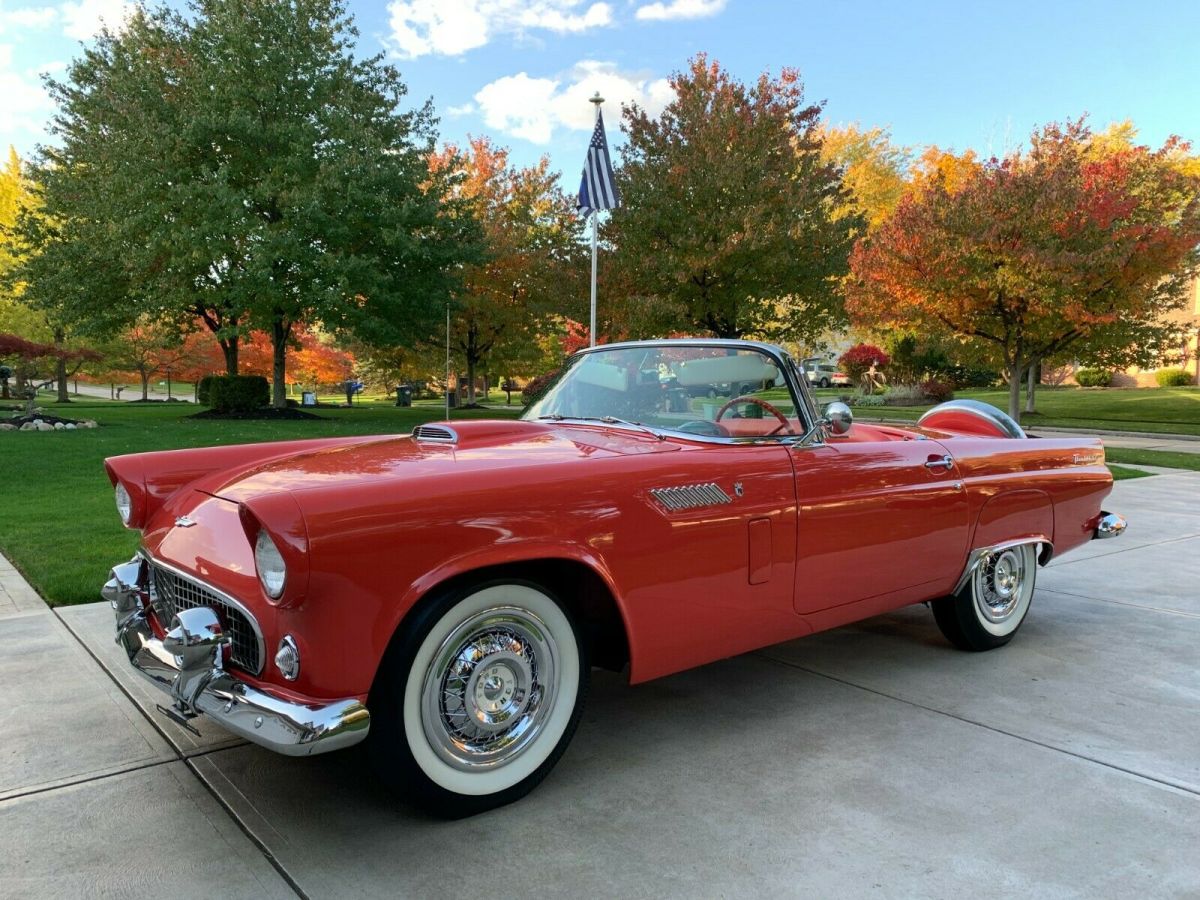 1956 Ford Thunderbird * Stunning Meticulous Frame Off Resto * Both Tops * Sharp! 1956 Ford Thunderbird