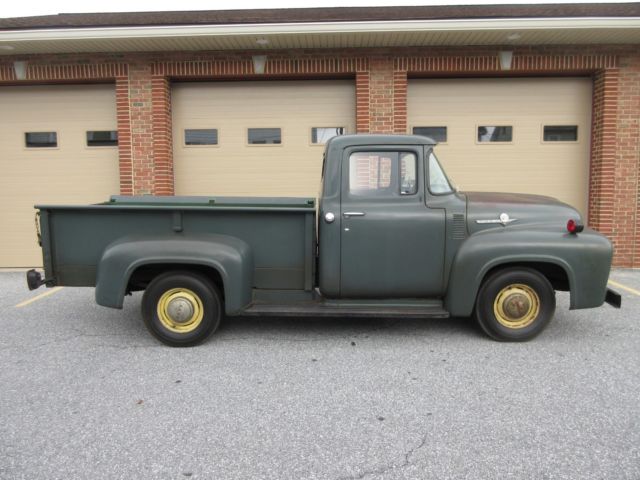1956 FORD TRUCK PICKUP F100 V8 ENGINE MANUAL TRANSMISSION AUTHENTIC SURVIVOR 1956 Ford Other Pickups