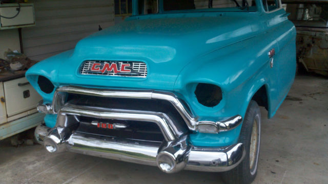 1956 GMC 1/2 ton Pickup - RUST FREE Big Window, factory V8 factory automatic 1956 GMC 100 SERIES