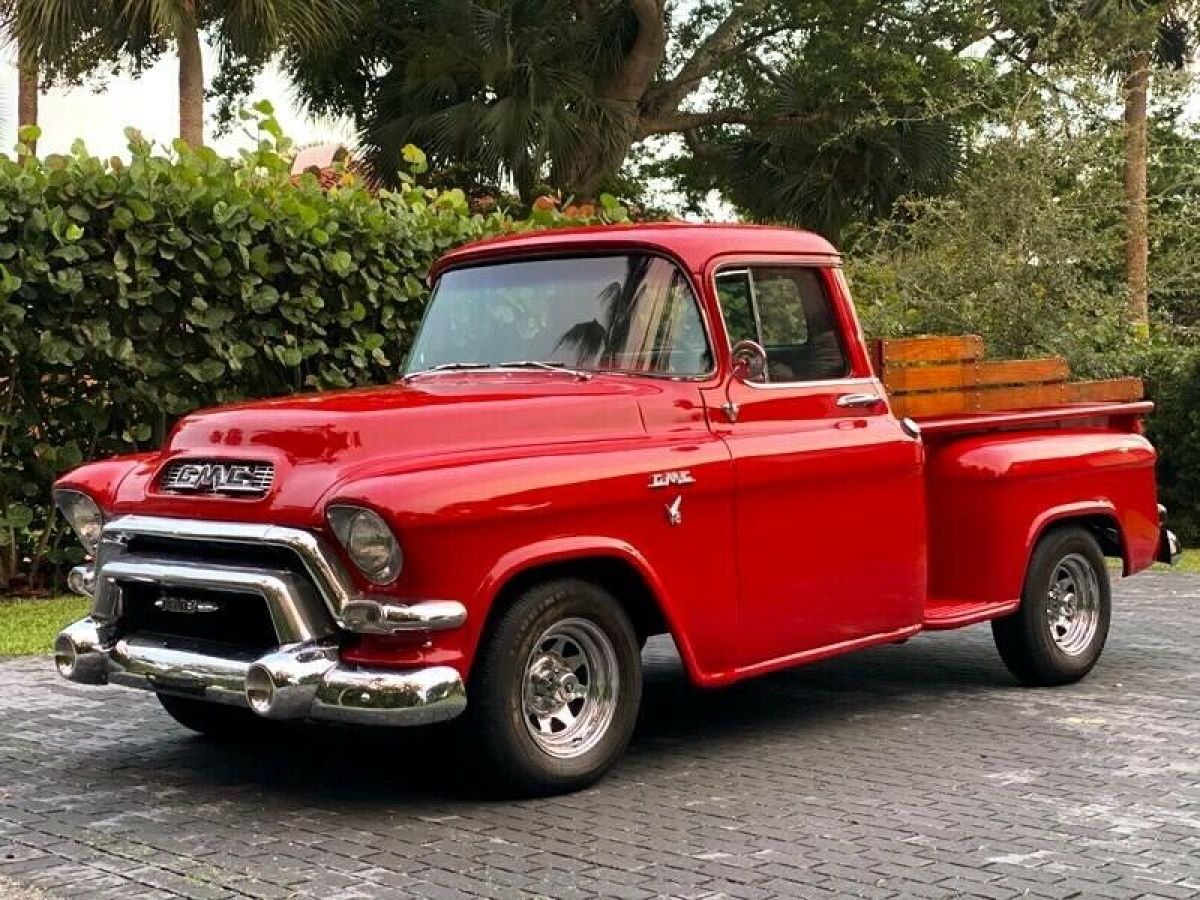 1956 GMC 3100 501 Miles Red Truck Select Select 1956 GMC 3100