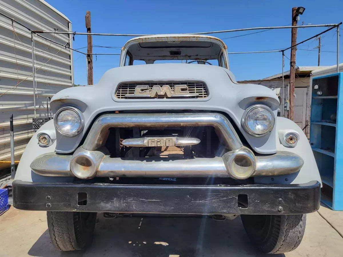 1956 GMC 630 SERIES CAB & CHASSIS TRUCK GREAT RV CONVERSION 1956 GMC Truck