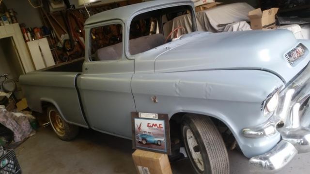 1956 GMC Carrier Surburban V8 316 Very rare Chevrolet Cameo like 1955 1957 1956 Chevrolet C/K Pickup 1500 Deluxe