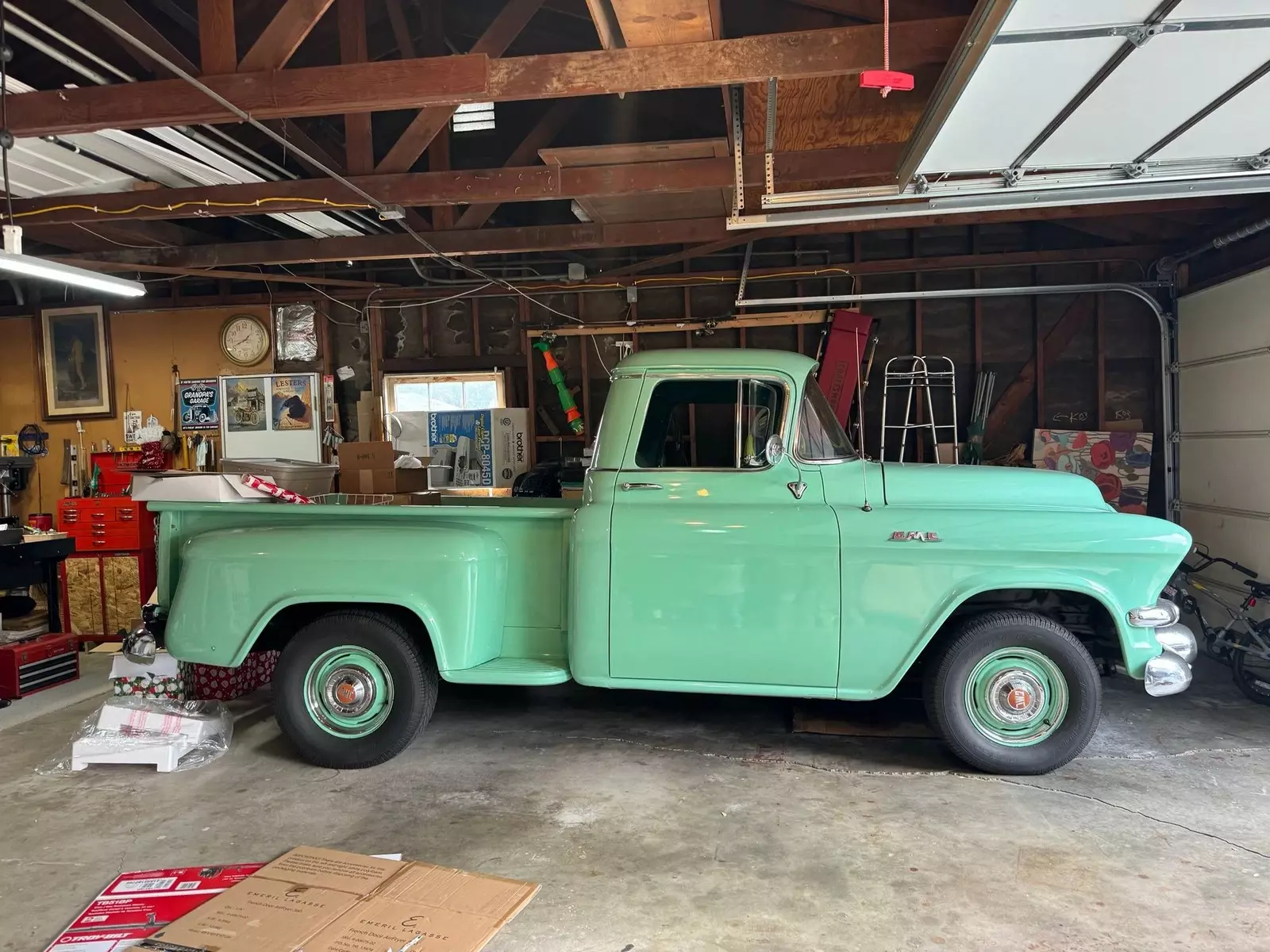 1956 GMC PICKUP TRUCK Factory 6-Cyl, Original Steel, Well Preserved