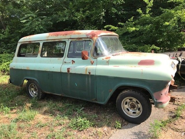 1956 GMC Suburban Carryall 1956 GMC C1500 Suburban