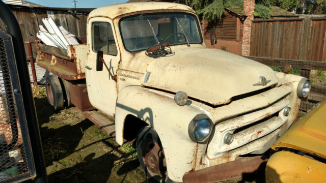 1956 International 1-Ton Dump Truck 1956 International Harvester S132 Dump Truck