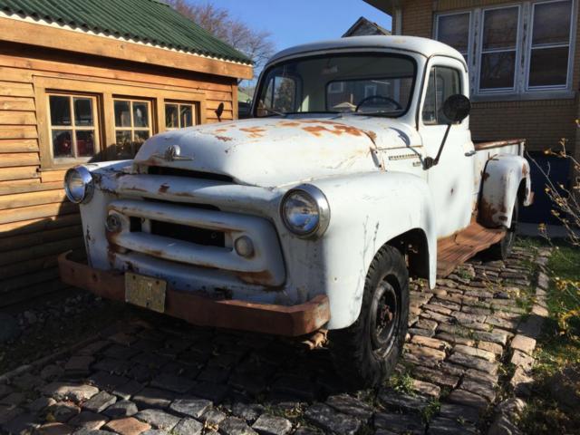 1956 International Harvester IHC S-120 4x4 3/4 Ton Pickup Truck 1956 International Harvester S-120 4x4