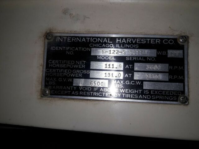 1956 International Harvester S120 - photo 9