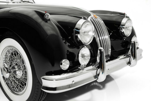 1956 Jaguar XK Black/Red Roadster Stunning - photo 3
