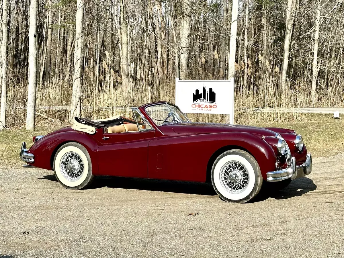 1956 Jaguar XK140 DHC Convertible Drophead Coupe RESTORED REBUILT ENGINE 1956 Jaguar XK140 DHC Convertible