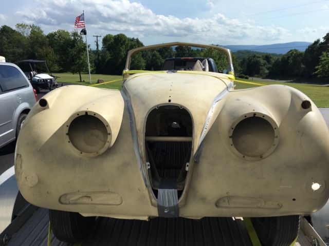 1956 Jaguar XK140 Drop Head Coupe MC C-Type 1956 Jaguar XK