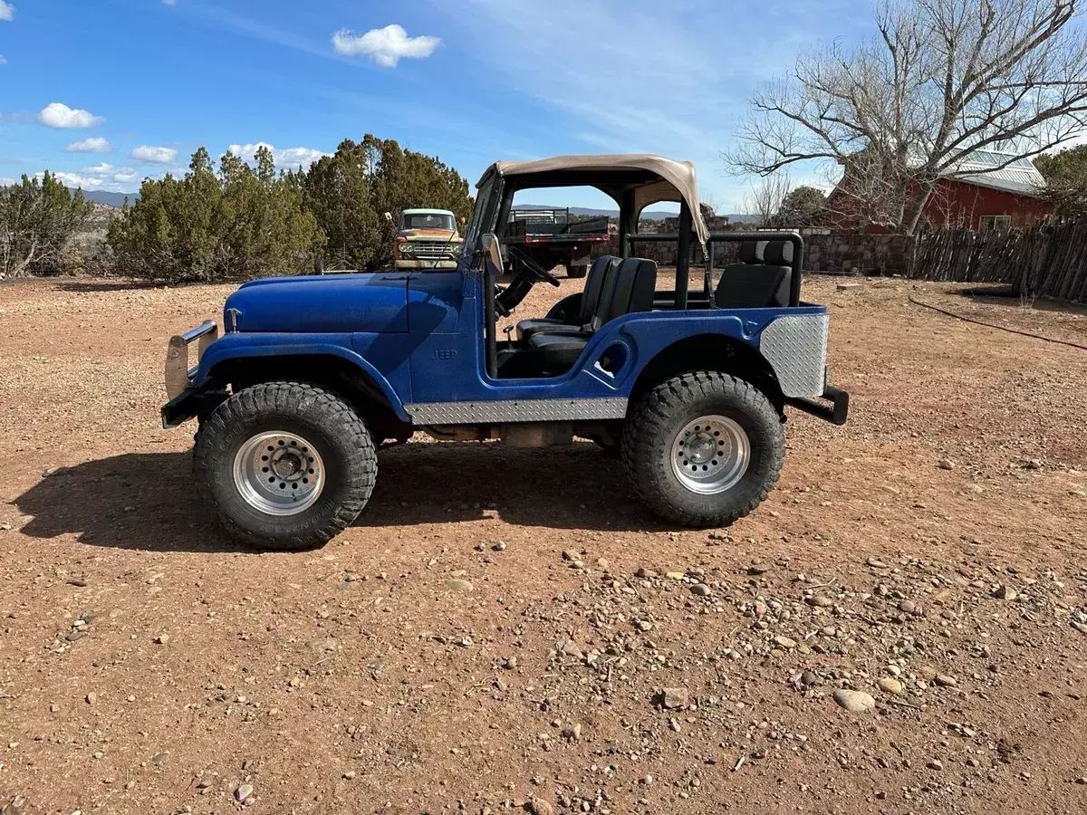 1956 Jeep CJ 5 SUV Blue 1956 Jeep CJ