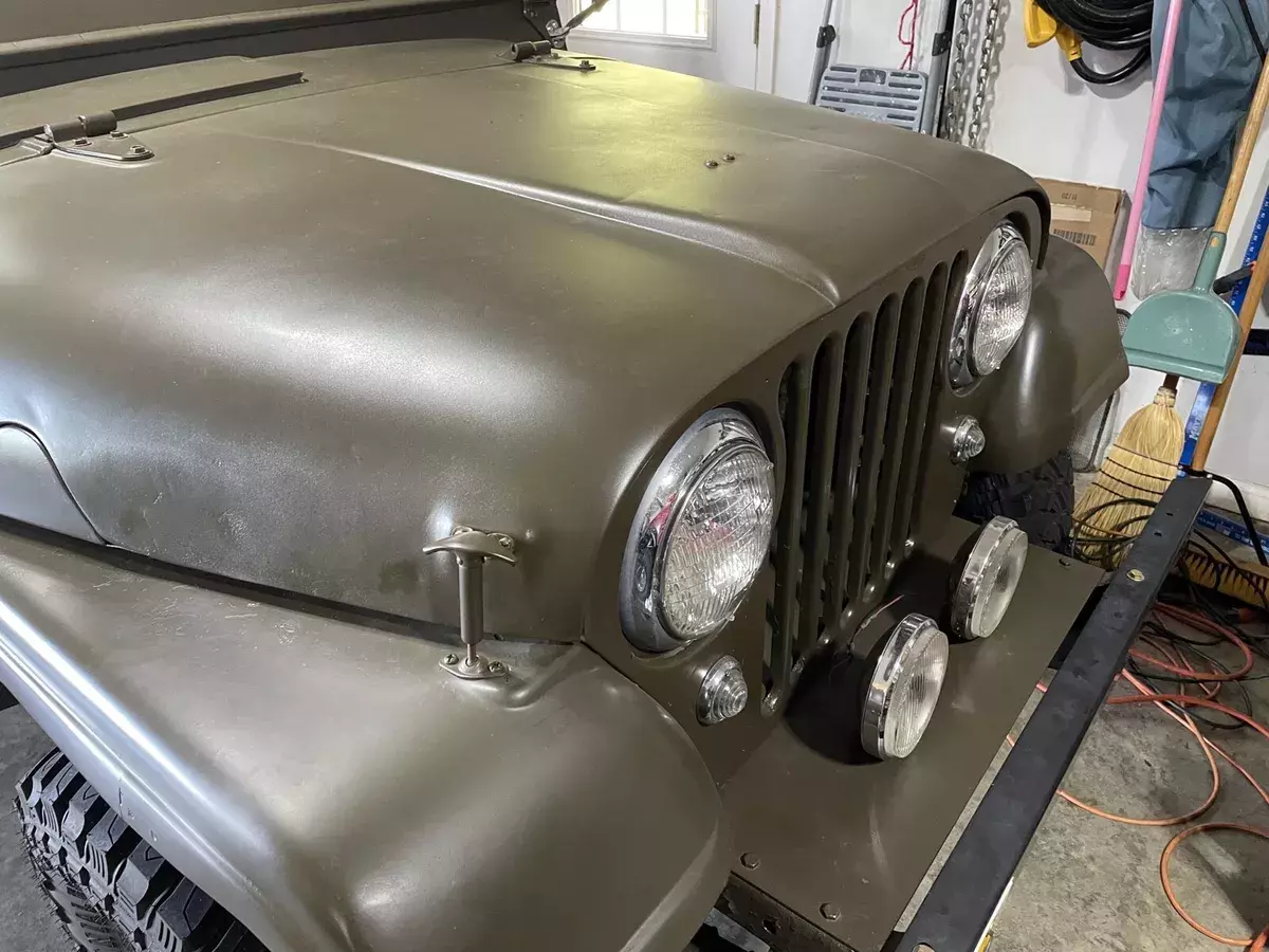 1956 Jeep CJ-5 SUV Green 1956 Jeep CJ-5