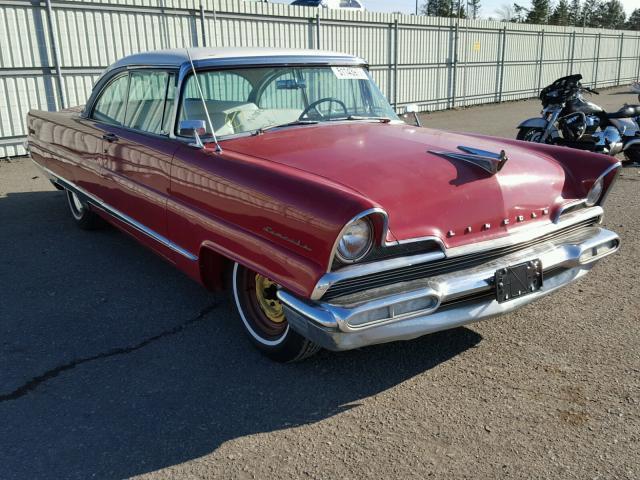 1956 Lincoln Premiere 7574 Miles Red Coupe 368 Y Block V8 Automatic 1956 Lincoln Premiere --