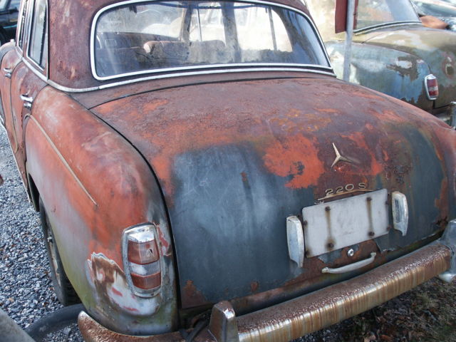 1956 Mercedes-Benz 200-Series Gray 4 door - photo 4