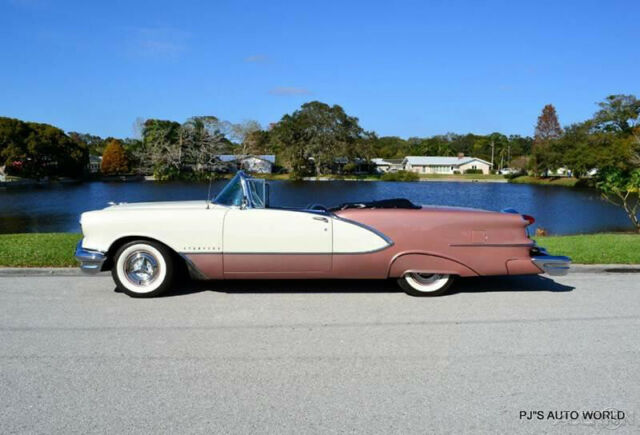 1956 Oldsmobile Ninety-Eight Rose Mist/Antique White - photo 3