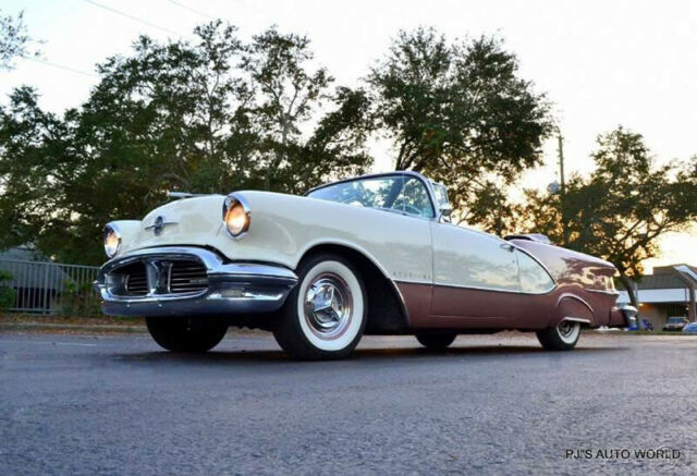 1956 Oldsmobile Ninety-Eight Rose Mist/Antique White - photo 5