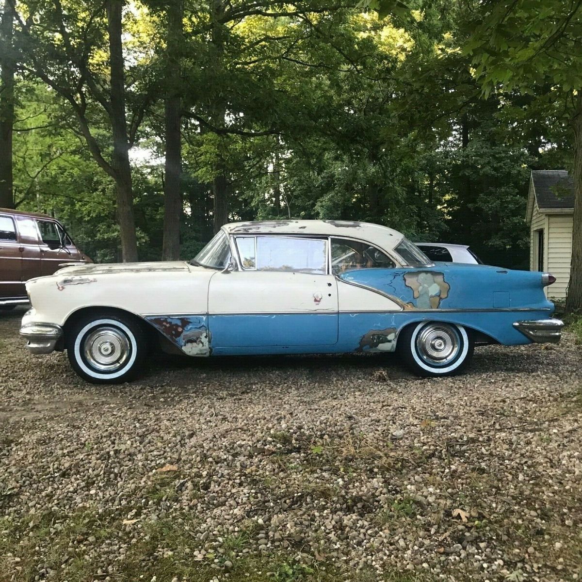 1956 Oldsmobile Eighty-Eight chrome - photo 3