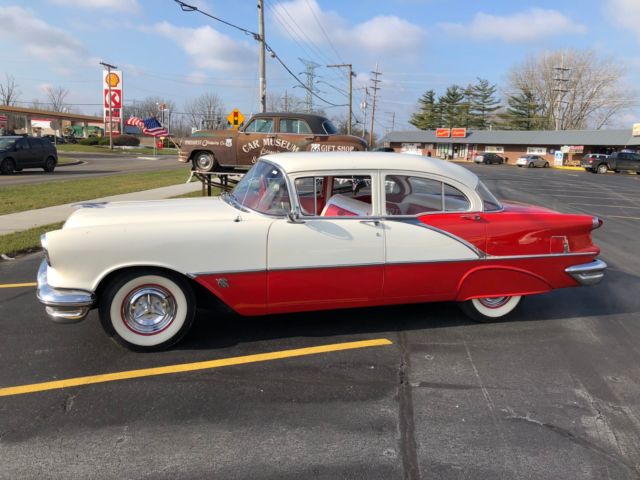 1956 Oldsmobile Rocket 88 Sedan Super Cool Classic and Collectible Car 1956 Oldsmobile 88