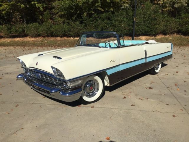 1956 Packard Caribbean Convertible 276 built copper/blue/white Rare wire wheels 1956 Packard Caribbean