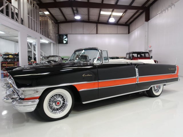 1956 Packard Caribbean Convertible | Reversible leather seat upholstery 1956 Packard Caribbean Convertible