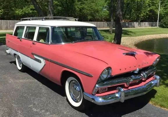 1956 Plymouth Belvedere Sport Suburban Wagon 1956 Plymouth Belvedere Suburban Wagon