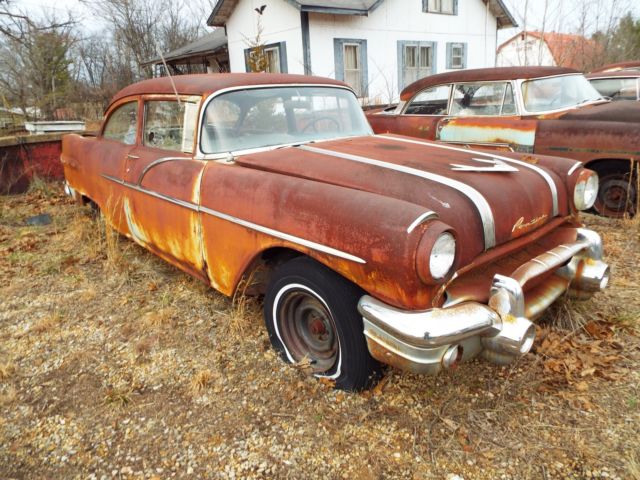 1956 PONTIAC CHIEFTAIN 2DR POST RAT ROD GASSER 1956 Pontiac Other