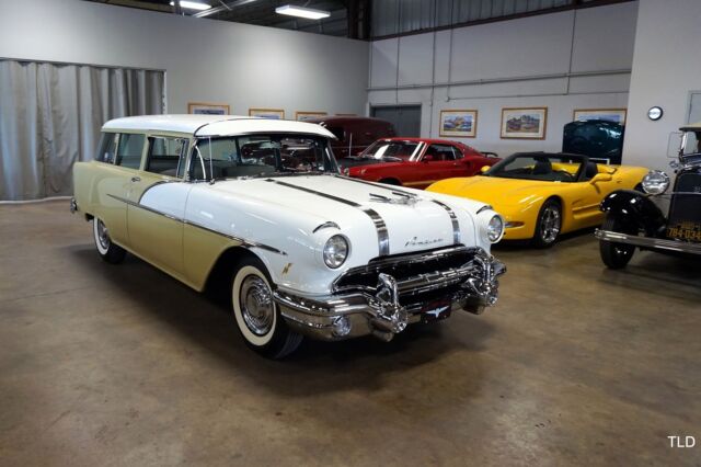 1956 Pontiac Chieftain, Sun Beige Yellow & White with 36 Miles available now! 1956 Pontiac Catalina 860 Special Wagon