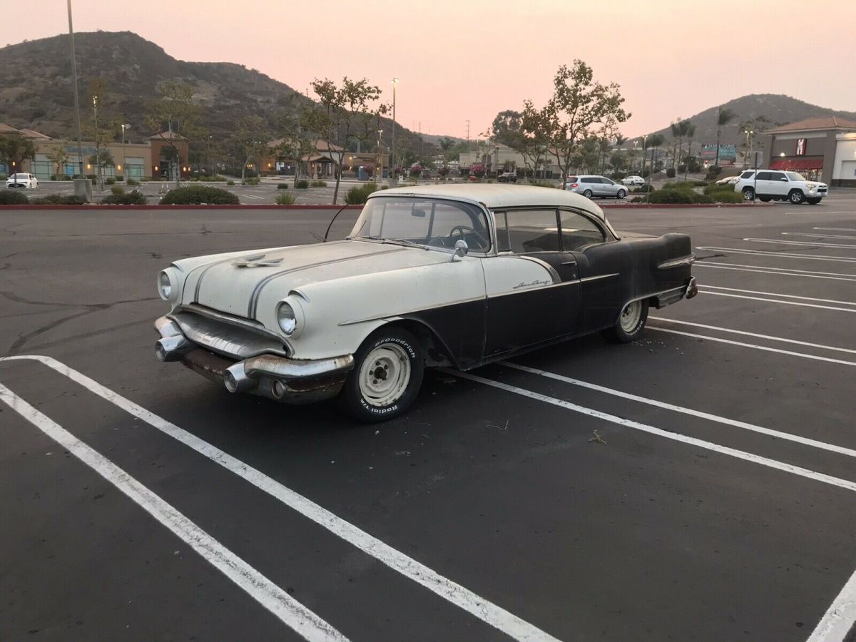 1956 Pontiac Starchief Coupe White RWD Automatic Custom Catalina 1956 Pontiac Starchief Custom Catalina