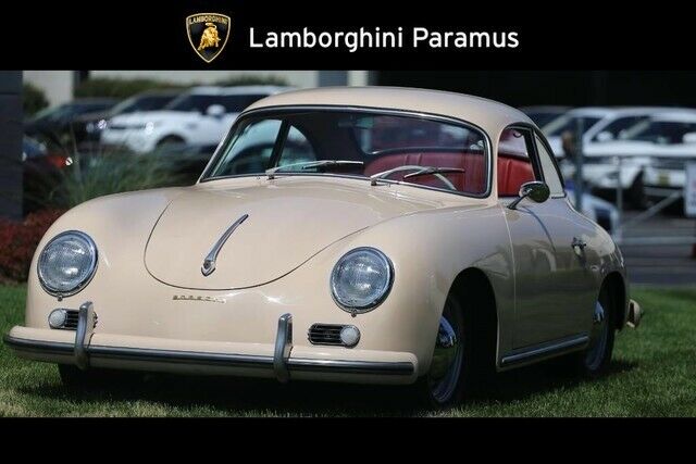 1956 Porsche 356 A Coupe 1 Sahara Beige Coupe Manual 1956 Porsche 356 Coupe