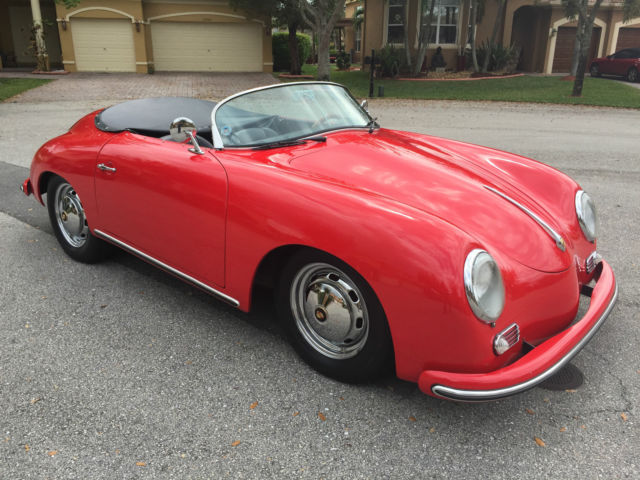 1956 Porsche 356 Speedster Replica 1600 Super - photo 2