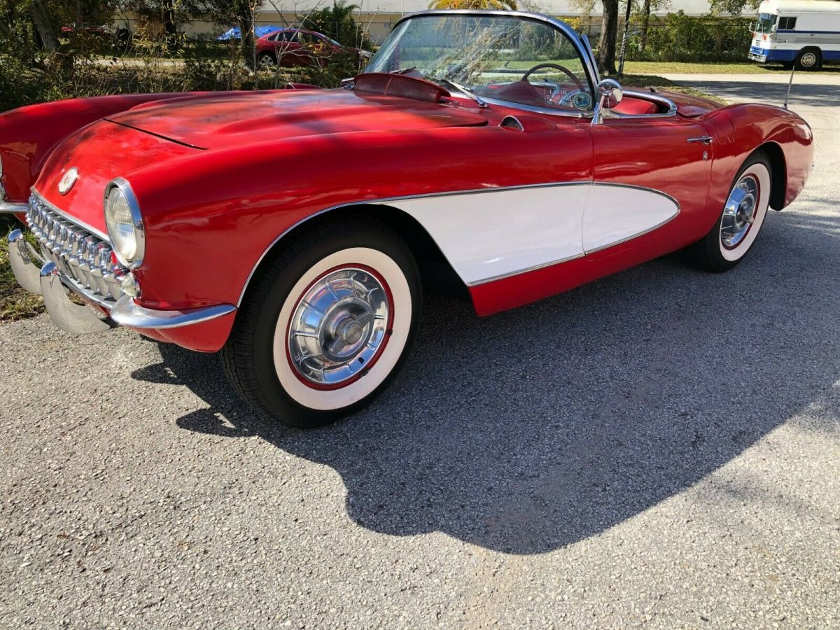 1956 Red Chevrolet Corvette Convertible - Supreme Condition! 1956 Chevrolet Corvette