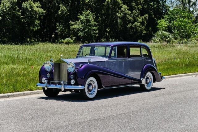 1956 Rolls-Royce Silver Wraith Restored Purple / Silver 1956 Rolls-Royce Silver Wraith Restored