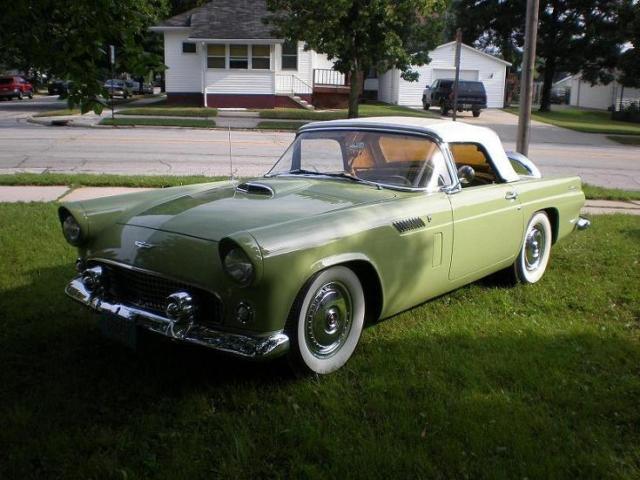 1956 Thunderbird Convertible/Hardtop w/Imperial Kit - RESTORED 1956 Ford Thunderbird TWO-TONE