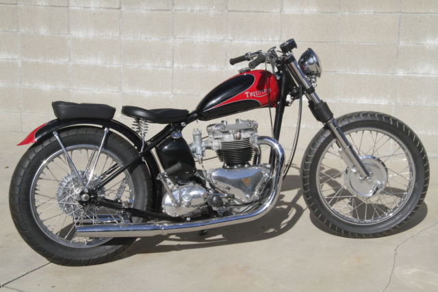 1956 TRIUMPH T110 PRE UNIT TIGER BOBBER 1956 Triumph Other