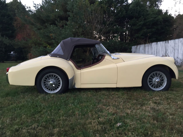 1956 Triumph TR3, Mileage unknown. 1956 Triumph TR3 Convertible