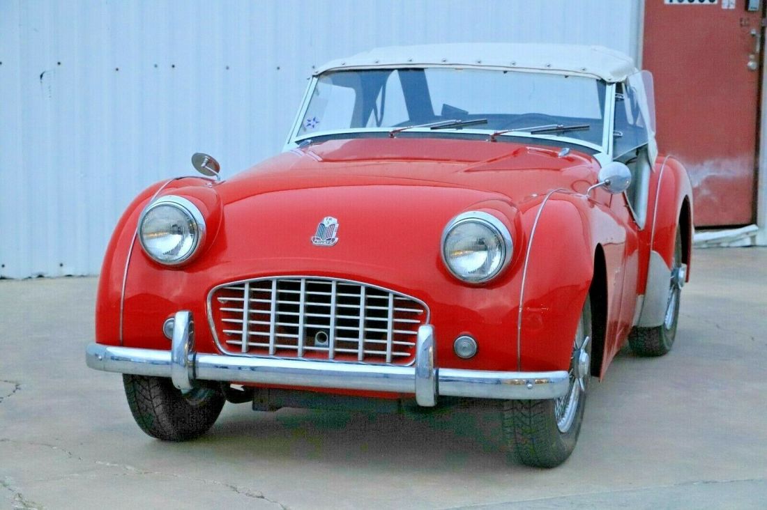1956 Triumph TR3 Small Mouth 1956 Triumph TR3 Small Mouth roadster