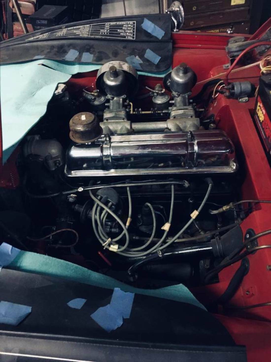 1956 Triumph TR3 Small Mouth roadster - photo 10