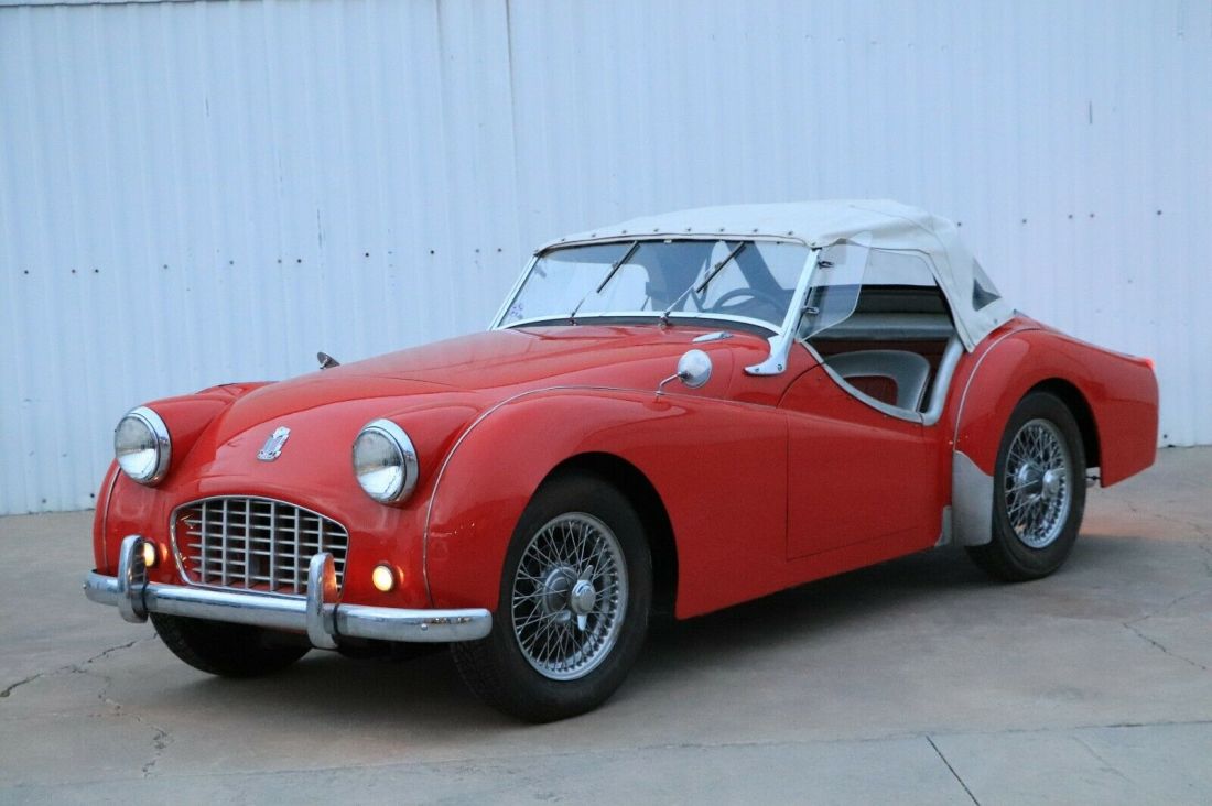 1956 Triumph TR3 Small Mouth roadster - photo 2