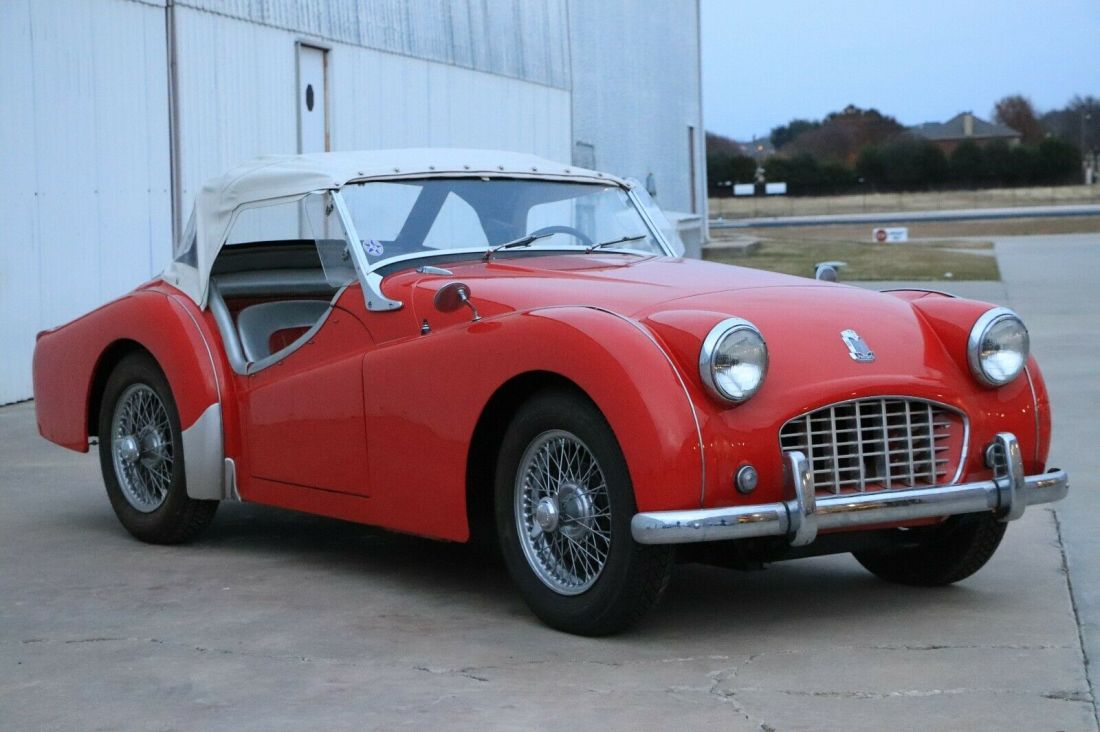 1956 Triumph TR3 Small Mouth roadster - photo 6