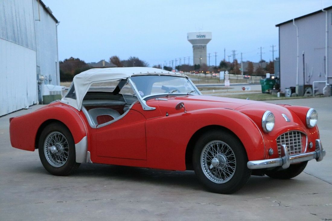 1956 Triumph TR3 Small Mouth roadster - photo 7