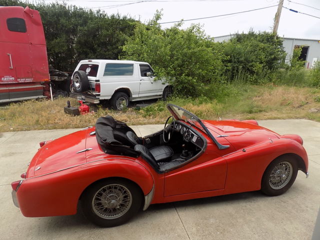 1956 Triumph Tr3 Small Mouth Roadster With Rare Overdrive - photo 4