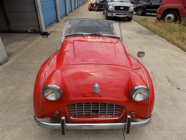 1956 Triumph Tr3 Small Mouth Roadster With Rare Overdrive - photo 6